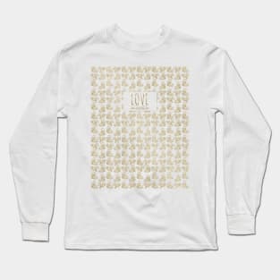 Golden love Long Sleeve T-Shirt